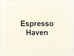 Espresso Inspired Coffee Shop Font Design